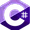 C Sharp (C#) logo