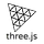Three.js logo