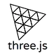 Three.js logo