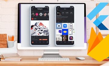 Flutter Android и iOS: Клон Instagram с Firebase 2020 | udemy