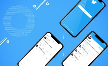 Клон Twitter iOS | Swift 5 / Firebase | Без Storyboards | MVVM