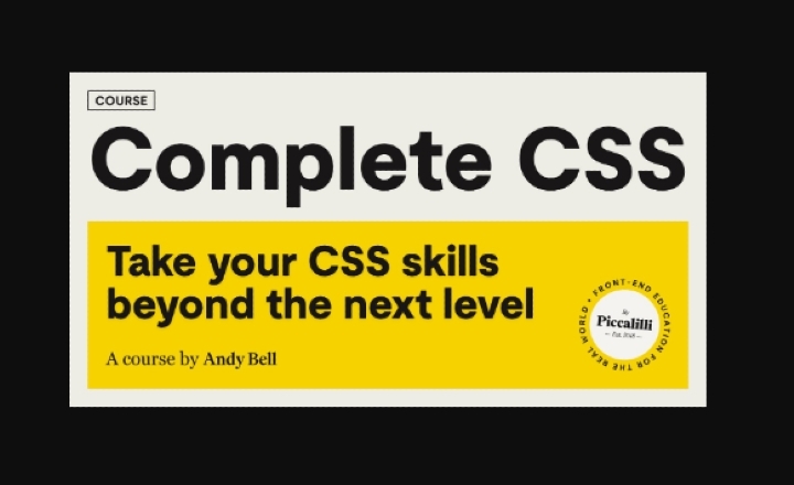 Полный курс по CSS | Andy Bell