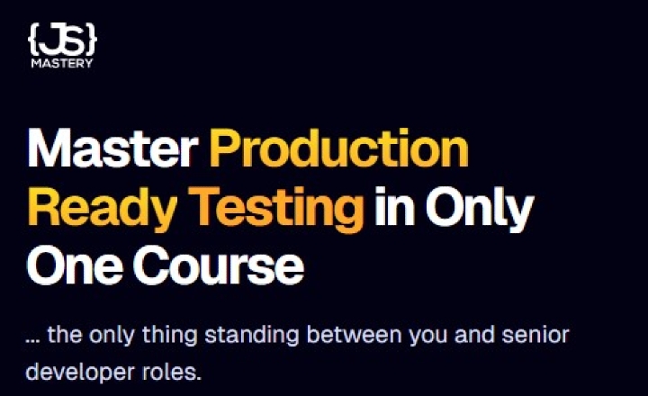 Полный курс по тестированию Next.js приложений | Adrian Hajdin