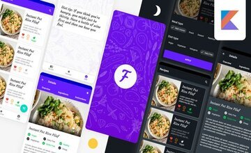 Приложение Modern Food Recipes - Разработка на Android с Kotlin