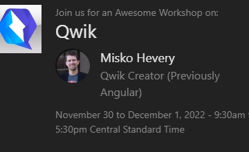 Qwik | master.dev (ex FrontendMasters)