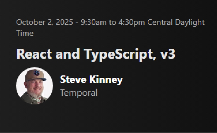 React и TypeScript, v3 | frontendmasters