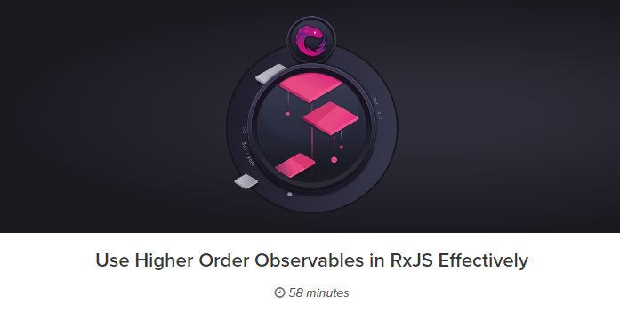 RxJS: Функции высокого порядка