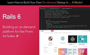 Создание маркетплейса для фрилансеров, как Fiverr, с Rails 6