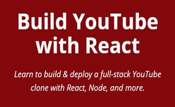Создайте YouTube с помощью React