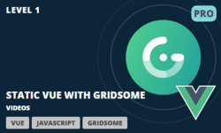 Статический Vue с Gridsome