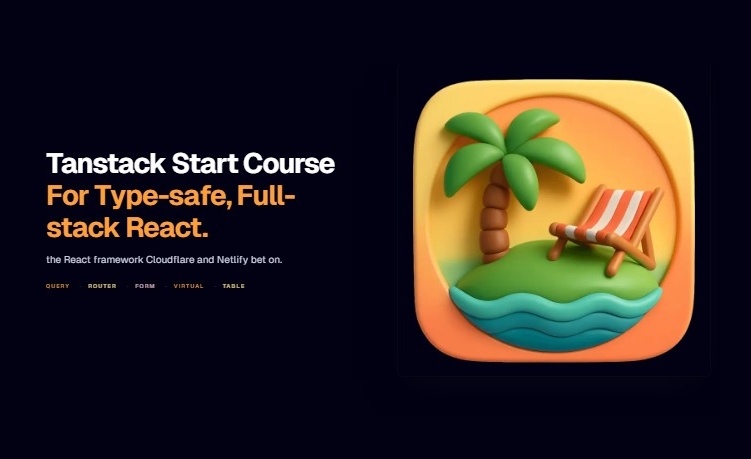 tanstack start: full-stack framework for type-safe,... TanStack Start: Типобезопасная Full-stack разработка | Adrian Hajdin