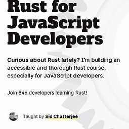 Rust для JavaScript разработчиков  logo