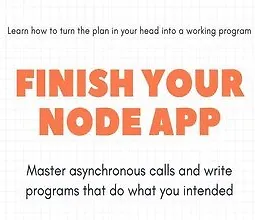 [Книга] Завершите свое приложение Node logo