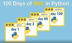 100 дней веб-разработки с Python logo