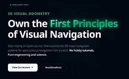 3D-визуальная одометрия: фундаментальные принципы визуальной навигации