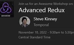 Advanced Redux with Redux Toolkit