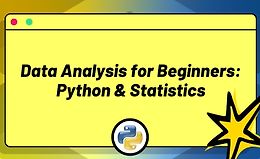 Анализ данных для начинающих: Python и статистика logo
