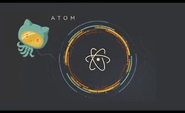 Текстовый редактор Atom logo