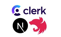 Аутентификация за 20 минут с Clerk: Next.js + NestJS logo