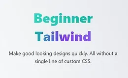 Beginner Tailwind