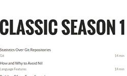 Classic Season 1 logo