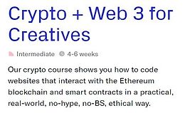 Crypto + Web 3 logo