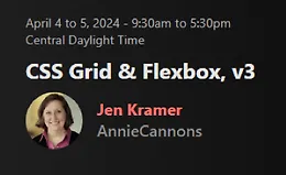 CSS Grid & Flexbox, v3
