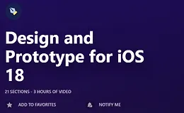 Дизайн и прототипирование для iOS 18