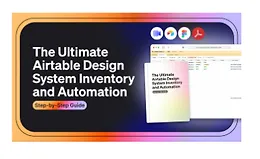Дизайн-система и автоматизация в Airtable