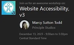 Доступность веб-сайтов, версия 3