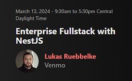 Enterprise Fullstack с NestJS logo