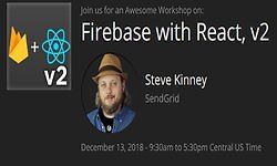 Firebase c React, v2 logo