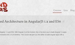 Компонентная архитектура в Angular 1.x и ES6 logo