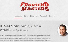 HTML5 Медиа: Аудио, Видео и WebRTC logo