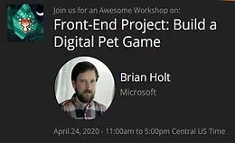 Front-End Проект: Создания игры (Digital Pet Game)