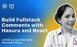Full Stack Комментарии с Hasura и React logo