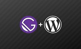 Gatsby JS: создание статических сайтов с помощью React,  Wordpress... logo