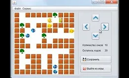 Игра "Золотоискатель" (с паттернами Java)