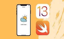 iOS 13 и Swift 5: RESTFul API Приложение Погоды с Alamofire 5 logo