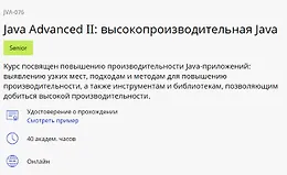 Java Advanced II: высокопроизводительная Java