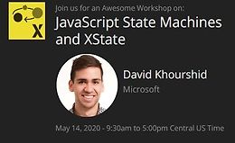 JavaScript State Machines и XState logo