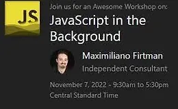 JavaScript в фоновом режиме