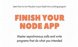 [Книга] Завершите свое приложение Node logo