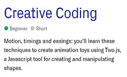 Креативное Программирование