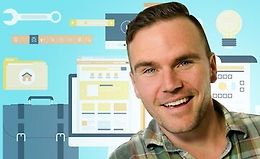 Курс для веб-дизайнеров и разработчиков: создание 23 проектов! logo