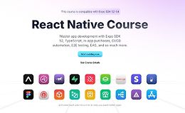 Курс по React Native logo