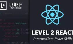 Level 2 React logo