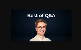 Лучшие моменты Live Q&A