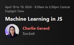 Машинное обучение на JavaScript logo