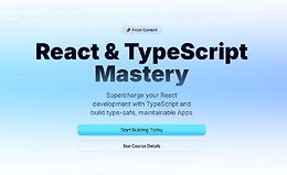 Мастер React и TypeScript logo